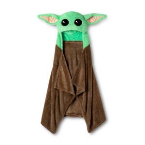 Hooded Yoda blanket